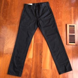 Boys Flat Front Black Levi’s 27x29